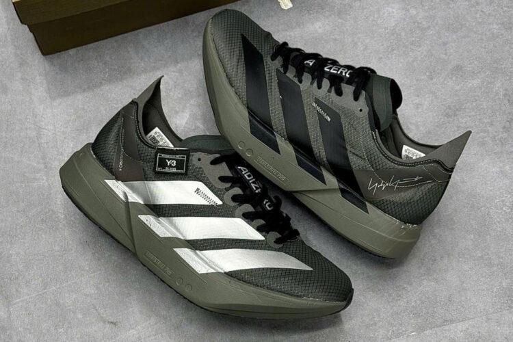 Giày adidas Y-3 Adios Pro 4 Cinder Black Xanh Rêu