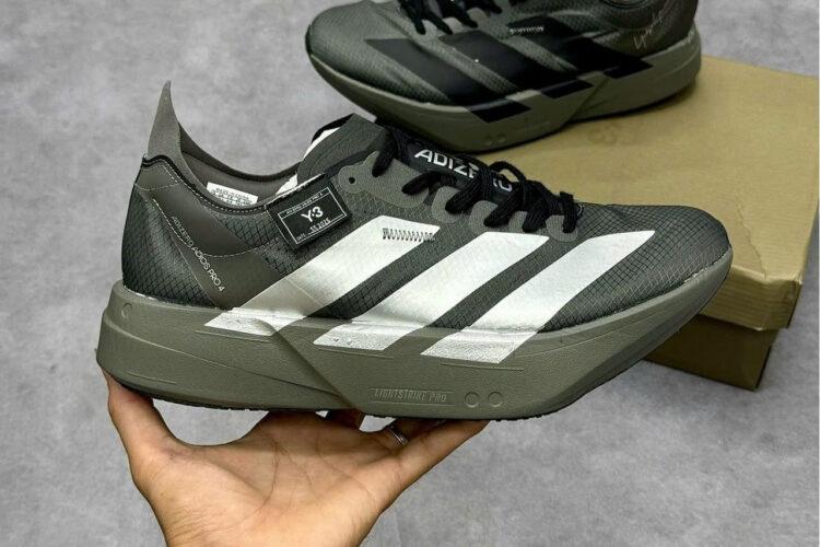 Giày adidas Y-3 Adios Pro 4 Cinder Black Xanh Rêu