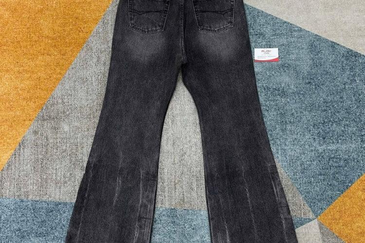 Quần Jean Balenciaga Black Flared Jeans Màu Đen