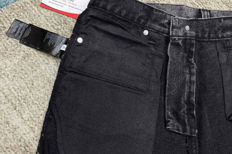 Quần Jean Balenciaga Black Flared Jeans Màu Đen