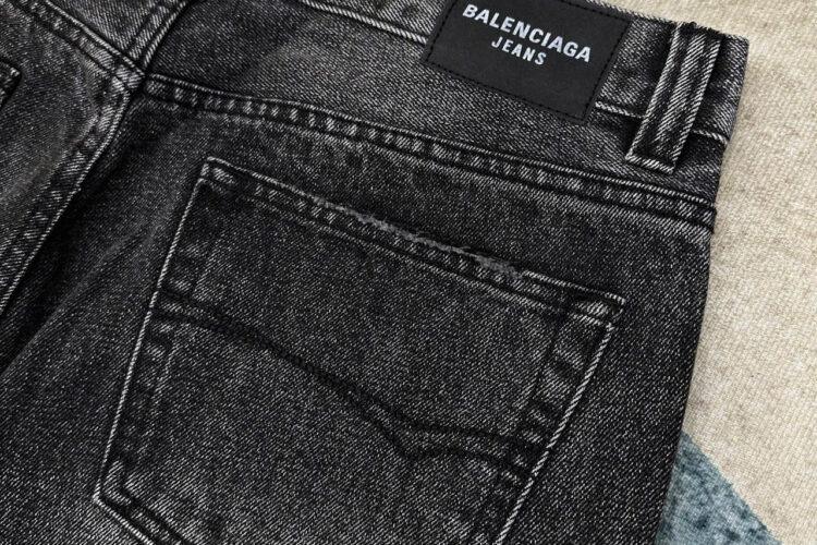 Quần Jean Balenciaga Black Flared Jeans Màu Đen