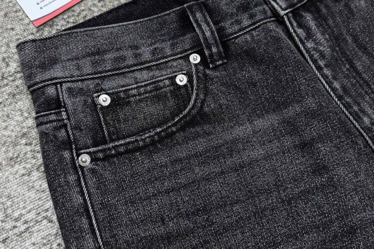Quần Jean Balenciaga Black Flared Jeans Màu Đen