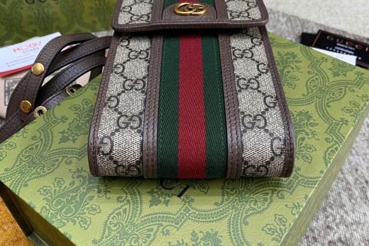 Túi Gucci Ophidia Mini Phone Bag GG Supreme