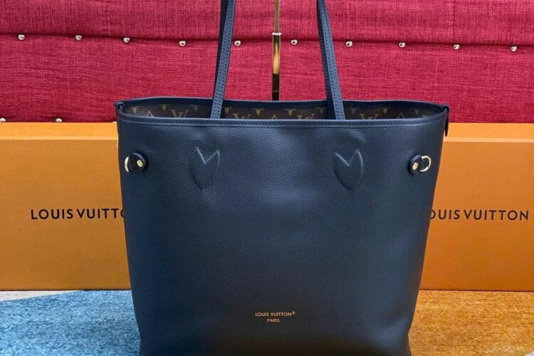 Túi LV Neverfull Inside Out MM M11946 Black Monogram