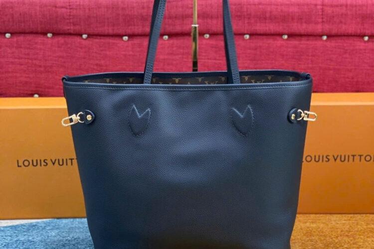 Túi LV Neverfull Inside Out MM M11946 Black Monogram