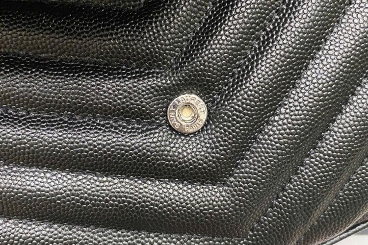 Túi YSL Envelope Classic Cassandre Woc 22CM Black Caviar SHW