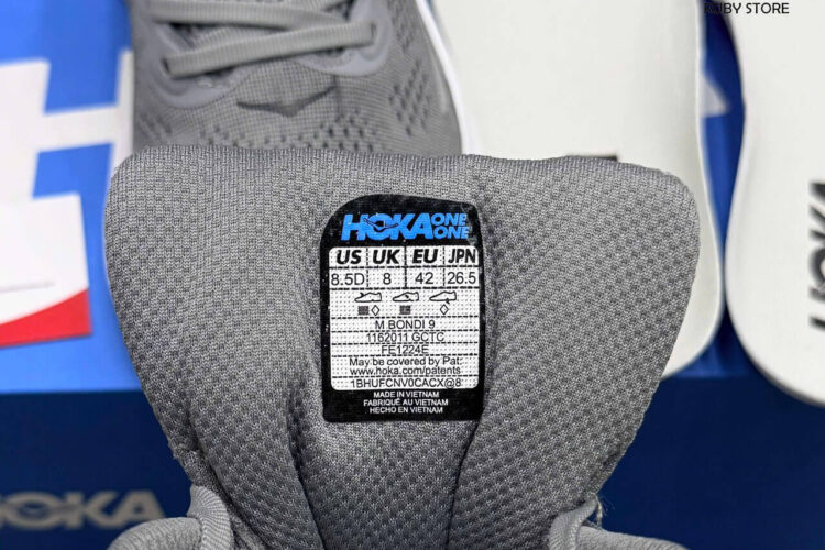 Giày Hoka Bondi 9 Galactic Stellar Grey Màu Xám Best Deal