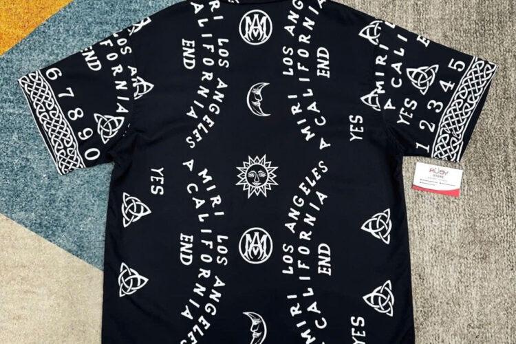 Áo Amiri Ouija Board-Print Bowling Shirt Best Deal - Ảnh 3