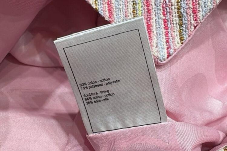 Áo CN 2025 Tweed Vest Pink Customized 01 Màu Hồng