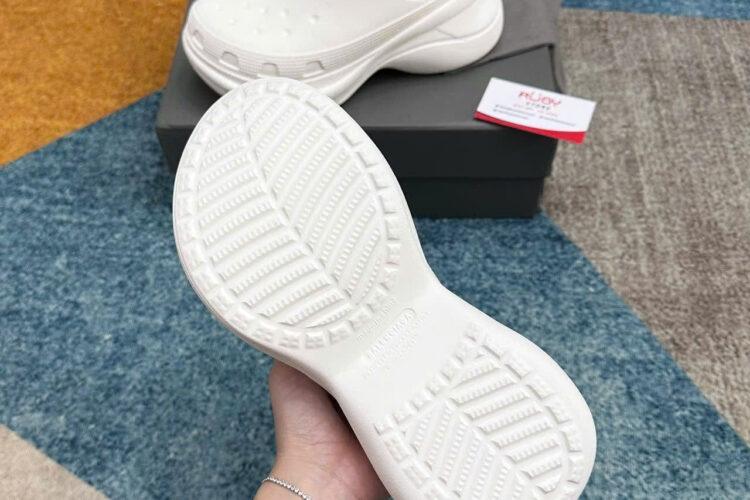 Dép Balenciaga Crocs Mule In White Màu Trắng