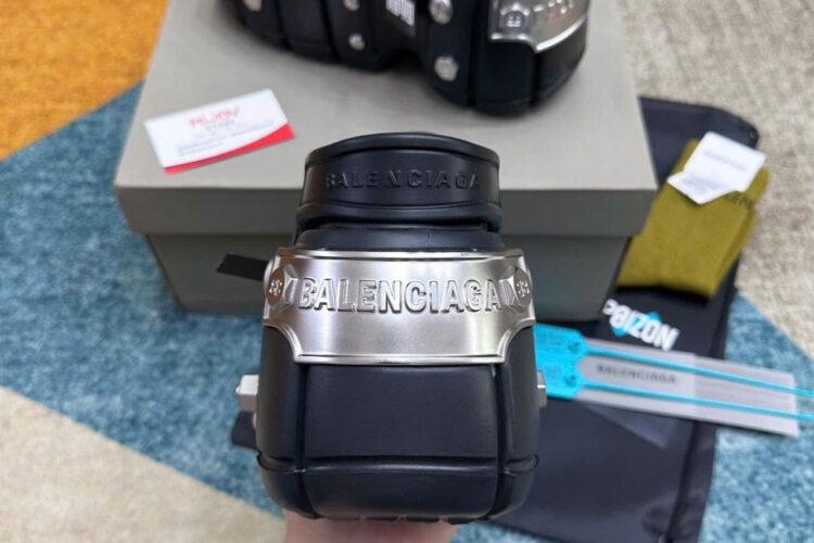 Dép Balenciaga HardCrocs Mule In Black Rubber Màu Đen