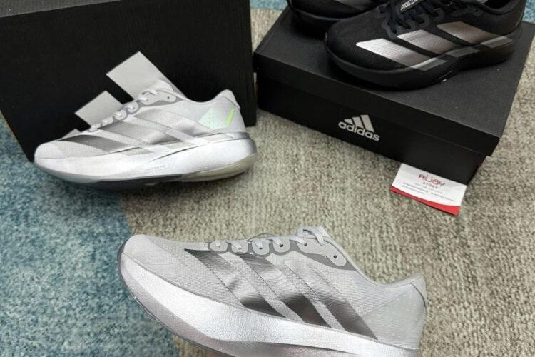 Giày Adidas Adizero Evo SL Silver Metallic Iron Metallic Bạc Xám