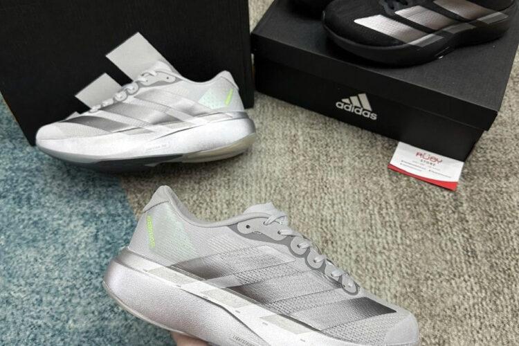 Giày Adidas Adizero Evo SL Silver Metallic Iron Metallic Bạc Xám