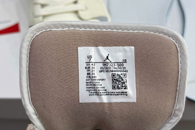 Giày Air Jordan 1 Low Sail Soft Pearl Màu Kem Xanh