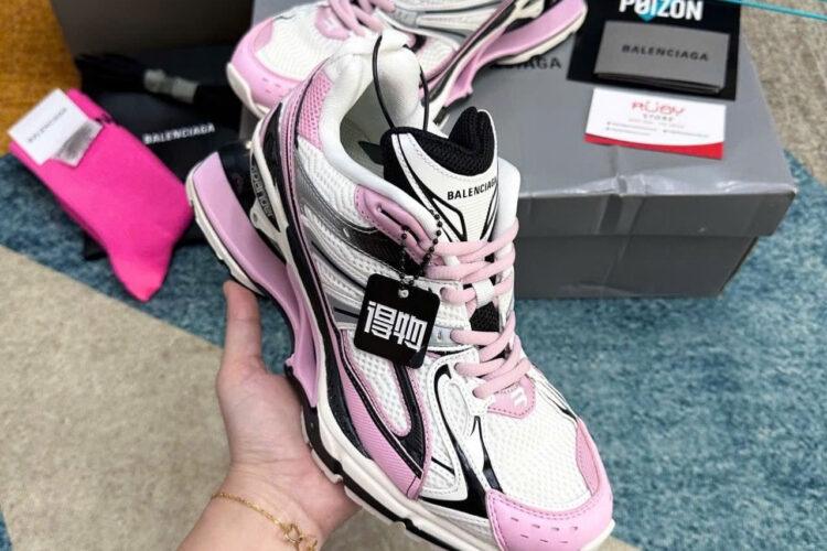 Giày Balenciaga X-Pander Pink Silver Black Hồng Bạc Đen