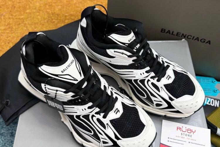 Giày Balenciaga X-Pander White Black Trắng Đen