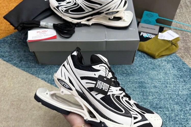 Giày Balenciaga X-Pander White Black Trắng Đen