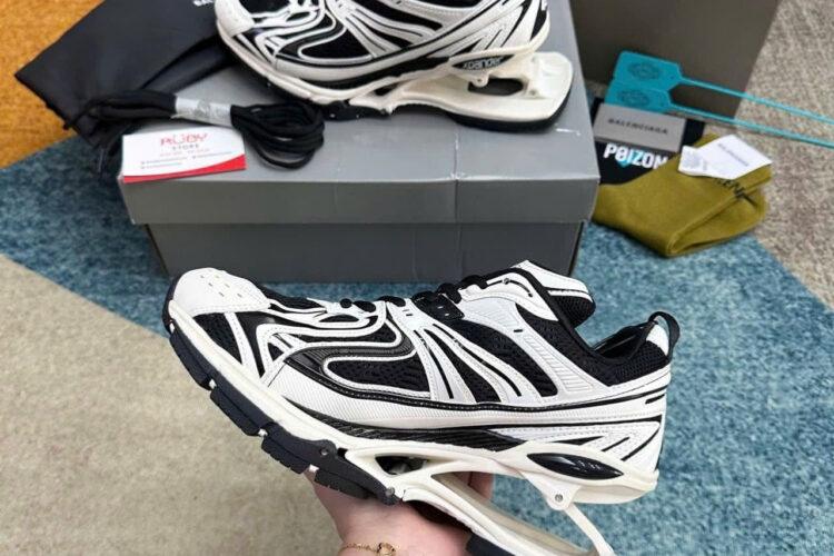 Giày Balenciaga X-Pander White Black Trắng Đen