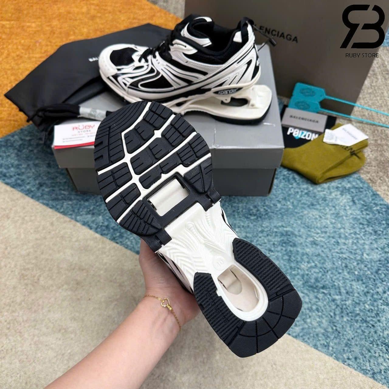 Giày Balenciaga X-Pander White Black Trắng Đen