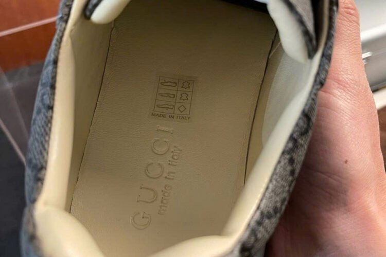 Giày Gucci Rhyton Grey Monogram Màu Xám Best Quality