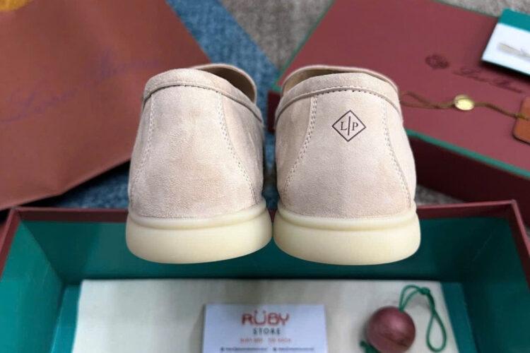 Giày Loro Piana Summer Walk Loafer Light Petal Màu Be