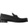 Giày Lười Hermes Irving Loafer Black Epsom SHW Khóa Trắng