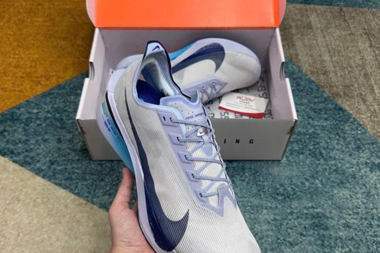 Giày Nike Vaporfly 4 Ghost Blue Violet Trắng Xanh