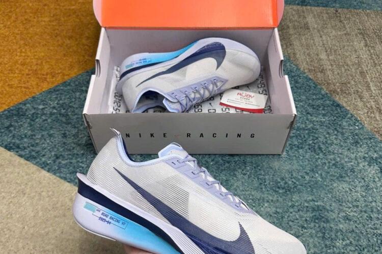 Giày Nike Vaporfly 4 Ghost Blue Violet Trắng Xanh