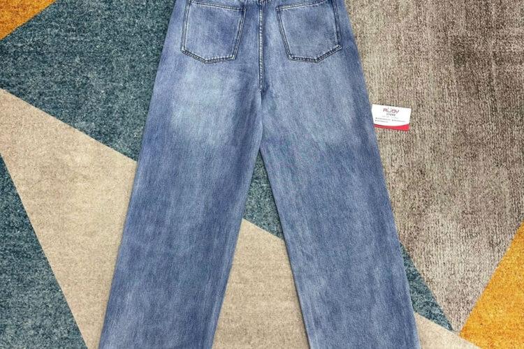 Quần Jean Ermanno Scervino Floral Lace Jeans in Blue