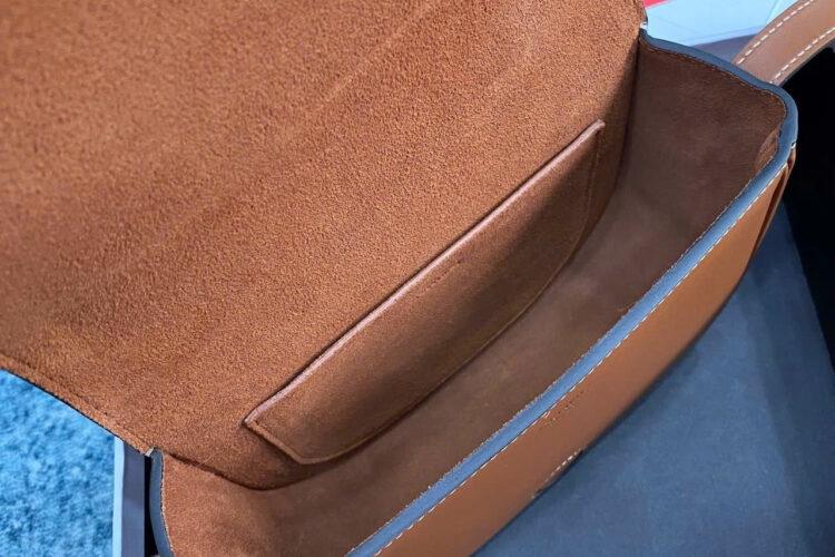 Túi Celine Folco Cuir Triomphe Calf Tan Màu Nâu