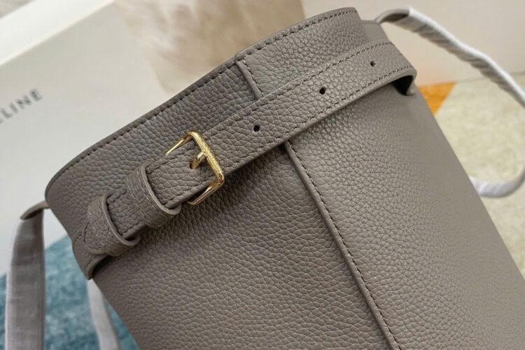 Túi Celine Medium Cabas Anais Cuir Triomphe In Grained Calfskin Pebble