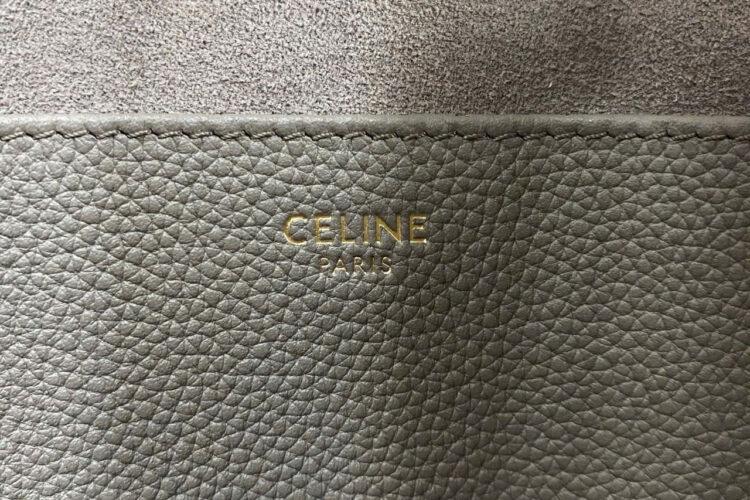 Túi Celine Medium Cabas Anais Cuir Triomphe In Grained Calfskin Pebble
