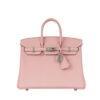 Túi Hermes Birkin 25 Sakura Swift PHW Màu Hồng