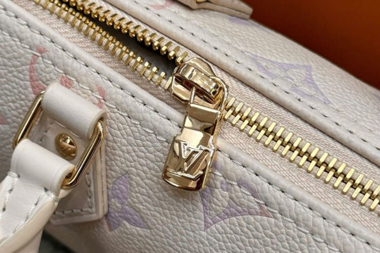 Túi LV Nano Speedy Monogram Empreinte M25591 Màu Kem