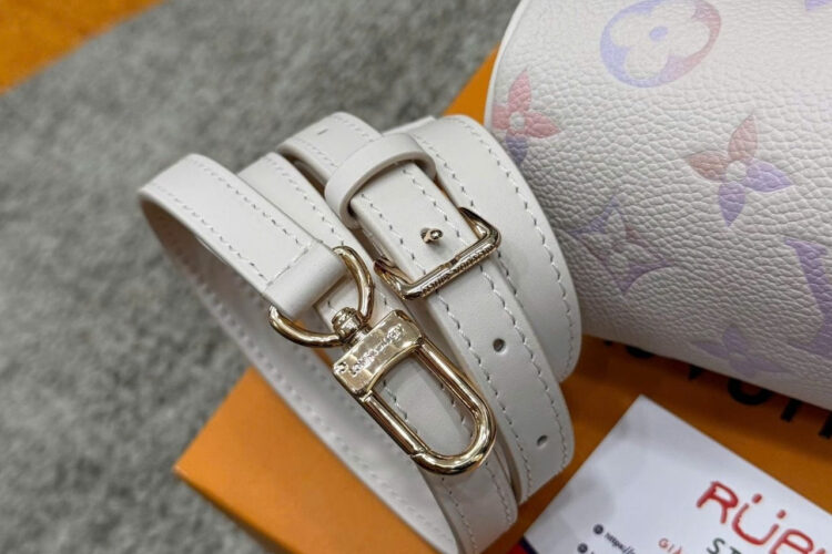 Túi LV Nano Speedy Monogram Empreinte M25591 Màu Kem