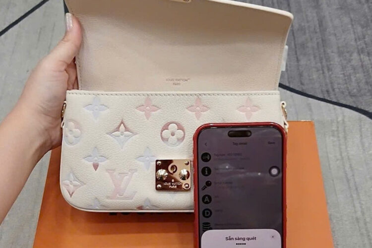 Túi LV Pochette Métis East West Monogram Empreinte M25682 Dream Cream