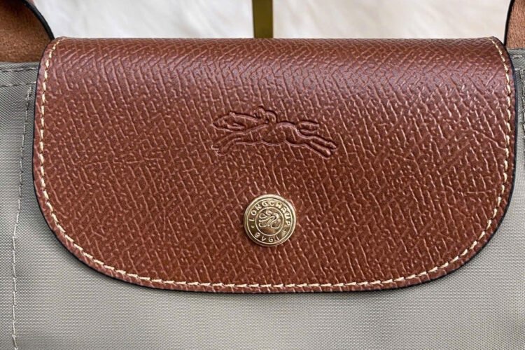 Túi Longchamp Le Pliage Medium Nylon Shoulder Màu Xám