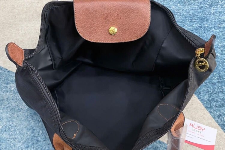 Túi Longchamp Le Pliage Medium Tote Black Bag Màu đen