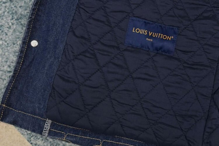 Áo Khoác LV Pharrell Nigo 2025 Denim Jacket Dandy Monogram