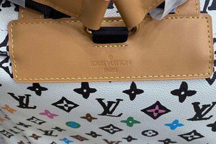 Ba Lô LV Christopher MM Backpack Vanilla Monogram Craggy 44CM