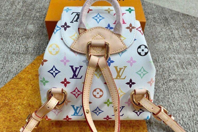 Ba Lô LV x TM Venice Backpack M13081 Multicolor White Monogram