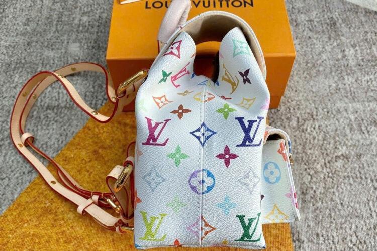 Ba Lô LV x TM Venice Backpack M13081 Multicolor White Monogram