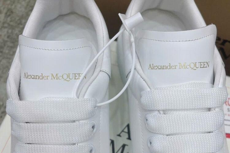Giày Alexander McQueen Full White Calfskin Màu Trắng