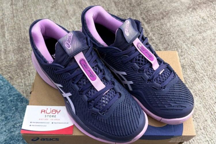 Giày Asics Court FF 3 Indigo Frog White Màu Tím