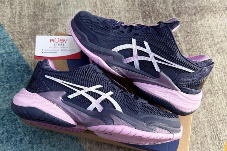 Giày Asics Court FF 3 Indigo Frog White Màu Tím