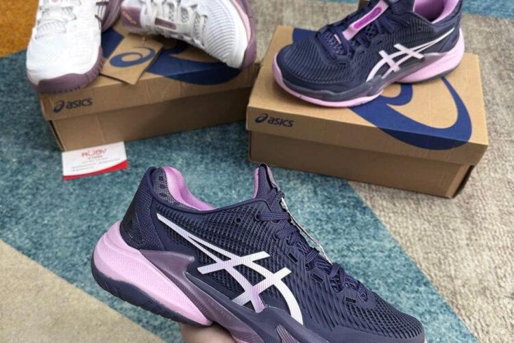 Giày Asics Court FF 3 Indigo Frog White Màu Tím