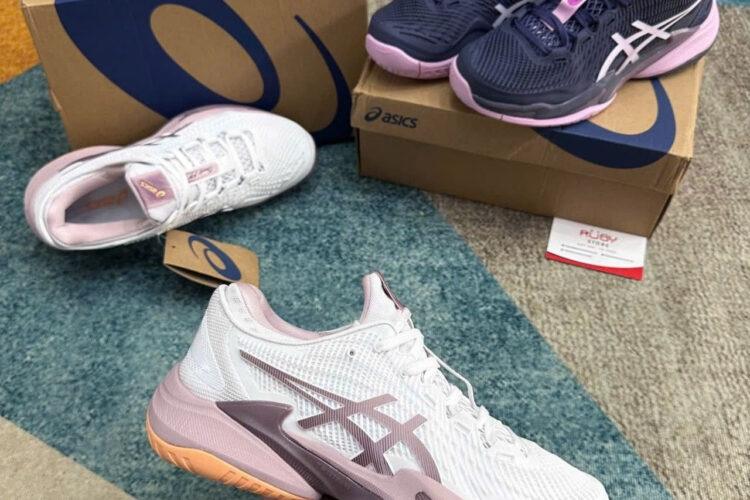 Giày Asics Court FF 3 White Watershed Rose Trắng Hồng Tím