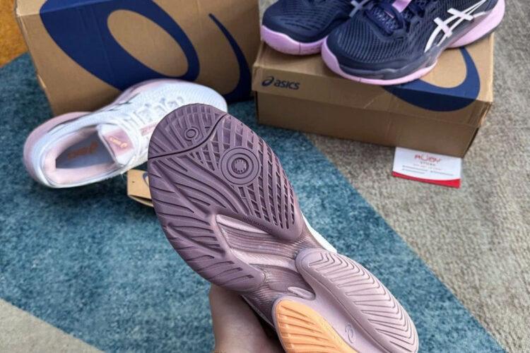 Giày Asics Court FF 3 White Watershed Rose Trắng Hồng Tím