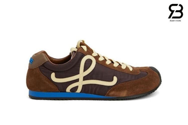 Giày Loewe Ballet Runner 2.0 Brown Yellow Màu Nâu Vàng