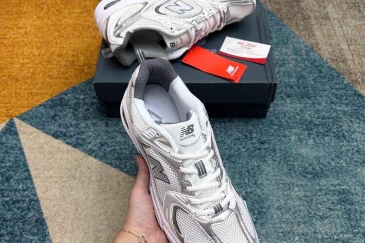 Giày New Balance 530 White Light Gray Trắng xám nhạt